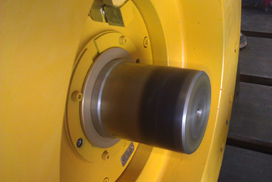 Special bearing isolator for coal mine motor