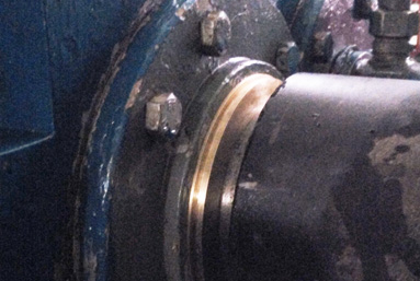 Forced lubrication special bearing isolator